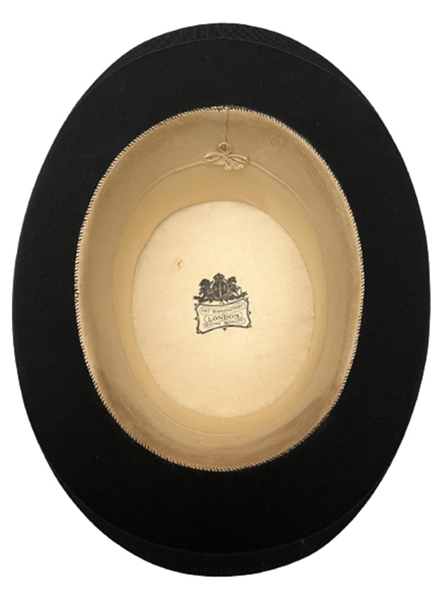 1910 LONDON HAT MANUFACTORY EXTRA QUALITY ÖZEL YAPIM ORJİNAL KUTUSUNDA  FRAK SİLİNDİR ŞAPKA