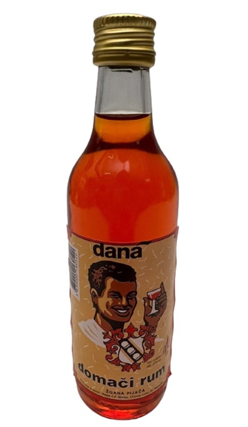 DANA DOMACİ RUM 100 ML MİNYATÜR İÇKİ ROM ŞİŞESİ KAPAGI ACILMAMIŞ DOLU KOLEKSİYON 