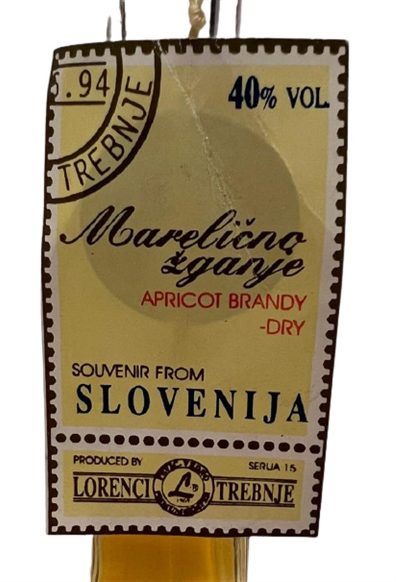 MARELİCNO ZGANJE 40 ML MİNYATÜR İÇKİ LİKÖR ŞİŞESİ KAPAGI ACILMAMIŞ DOLU KOLEKSİYON 