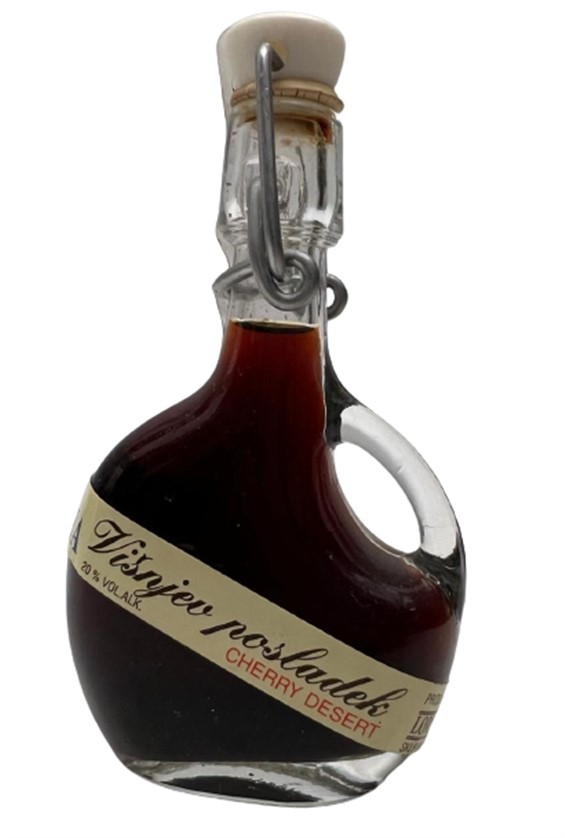 SLOVENIJA VİSNJEV POPSLADEK CHERRY 50 ML MİNYATÜR İÇKİ LİKÖR ŞİŞESİ KAPAGI ACILMAMIŞ DOLU KOLEKSİYON 