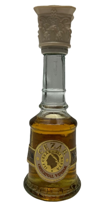 CEZAR ORIGINAL VIJNAK 50 ML MİNYATÜR İÇKİ LİKÖR ŞİŞESİ KAPAGI ACILMAMIŞ DOLU KOLEKSİYON 