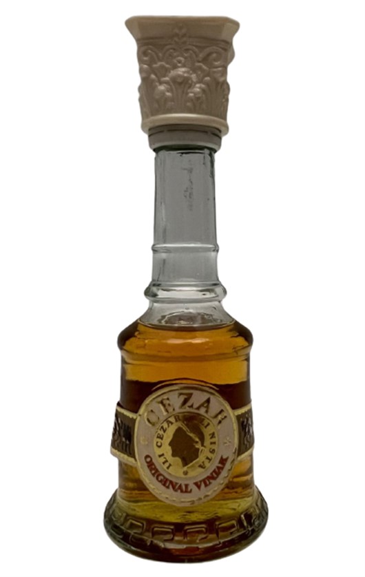CEZAR ORIGINAL VIJNAK 50 ML MİNYATÜR İÇKİ LİKÖR ŞİŞESİ KAPAGI ACILMAMIŞ DOLU KOLEKSİYON 