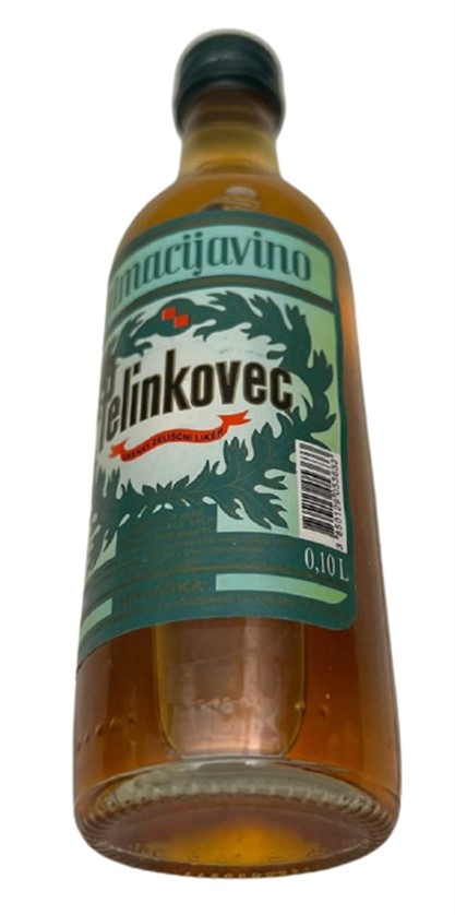 DALMACİJAVİNO PELİNKOVEC 100 ML MİNYATÜR İÇKİ LİKÖR ŞİŞESİ KAPAGI ACILMAMIŞ DOLU KOLEKSİYON 