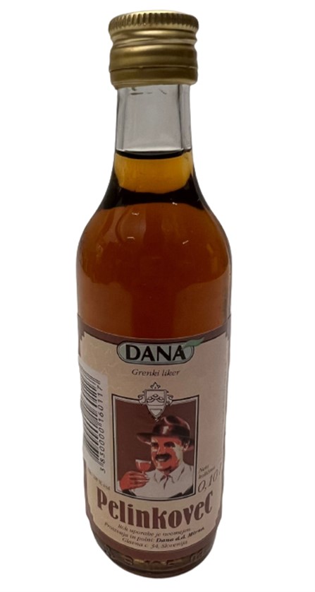 DANA GRENKİ LİKER PELİNKOVEC 100 ML MİNYATÜR İÇKİ LİKÖR ŞİŞESİ KAPAGI ACILMAMIŞ DOLU KOLEKSİYON 