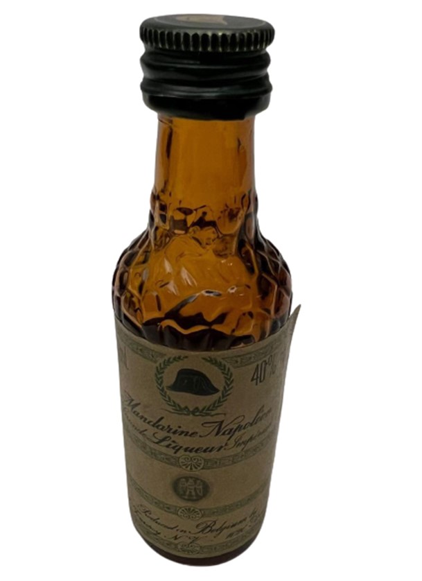 MANDARİNE NAPOLEON GRANDE LİQUEUR İMPERİALE 30 ML MİNYATÜR İÇKİ LİKÖR ŞİŞESİ KAPAGI ACILMAMIŞ DOLU KOLEKSİYON 