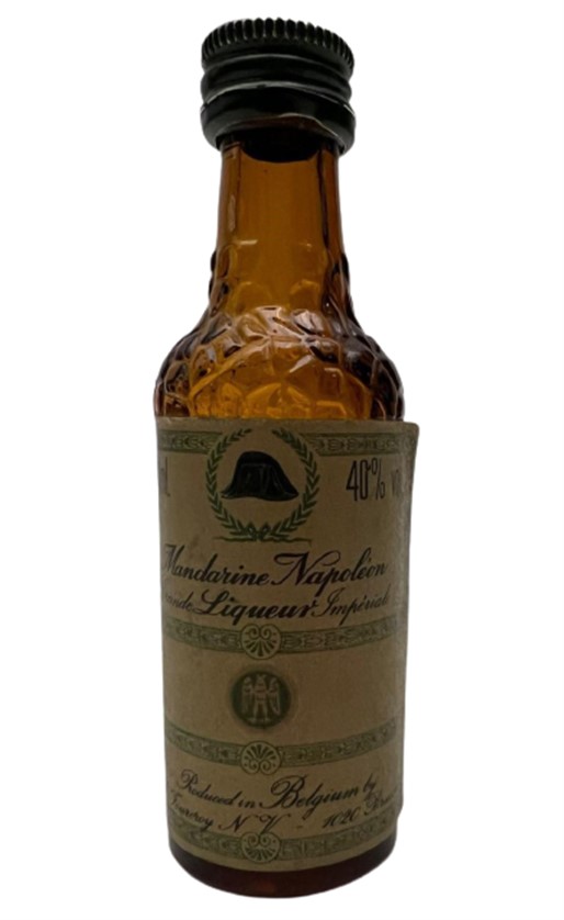 MANDARİNE NAPOLEON GRANDE LİQUEUR İMPERİALE 30 ML MİNYATÜR İÇKİ LİKÖR ŞİŞESİ KAPAGI ACILMAMIŞ DOLU KOLEKSİYON 