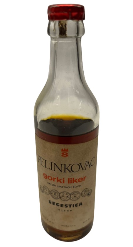 PELİNKOVAC GORKİ LİKER 100 ML MİNYATÜR İÇKİ LİKÖR ŞİŞESİ KAPAGI ACILMAMIŞ DOLU KOLEKSİYON 