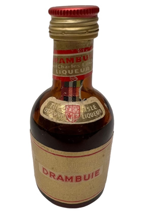 DRAMBUIE LIOQUER 40 ML MİNYATÜR İÇKİ LİKÖR ŞİŞESİ KAPAGI ACILMAMIŞ DOLU KOLEKSİYON 