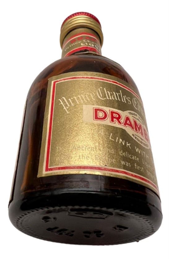 DRAMBUIE LIOQUER 40 ML MİNYATÜR İÇKİ LİKÖR ŞİŞESİ KAPAGI ACILMAMIŞ DOLU KOLEKSİYON 