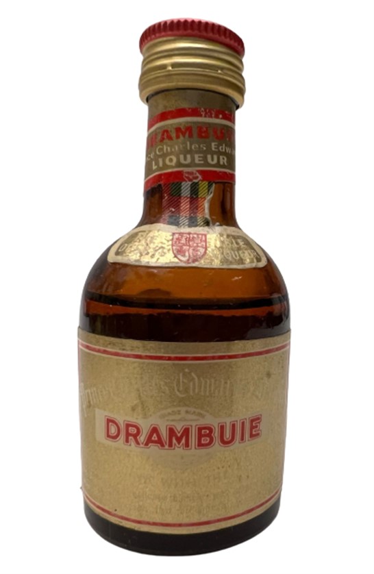 DRAMBUIE LIOQUER 40 ML MİNYATÜR İÇKİ LİKÖR ŞİŞESİ KAPAGI ACILMAMIŞ DOLU KOLEKSİYON 
