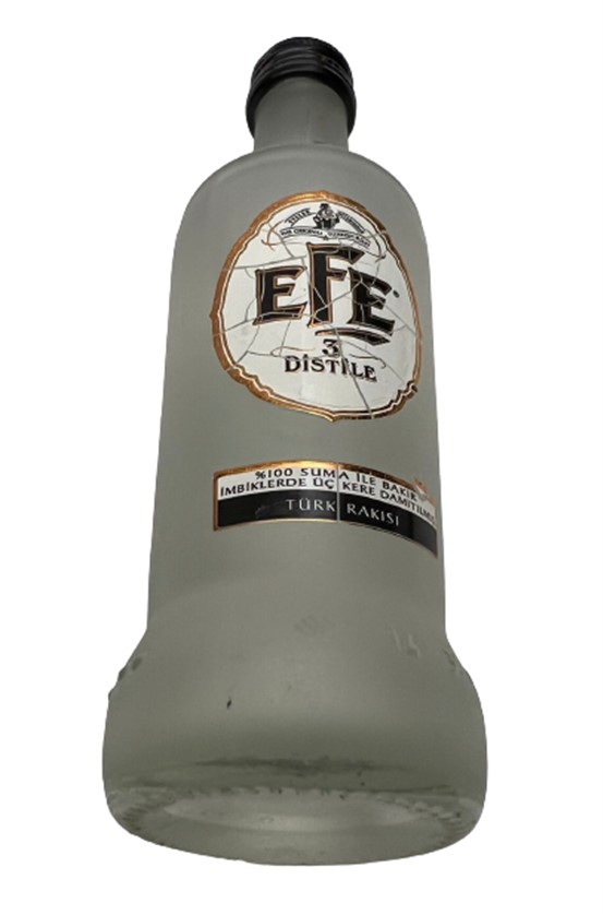 EFE 3 DİSTİLE RAKI 50 ML MİNYATÜR İÇKİ RAKI ŞİŞESİ KAPAGI ACILMAMIŞ DOLU KOLEKSİYON 