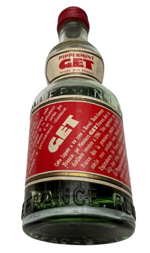GET PIPPERMINT 30 ML MİNYATÜR İÇKİ LİKÖR ŞİŞESİ KAPAGI ACILMAMIŞ DOLU KOLEKSİYON 