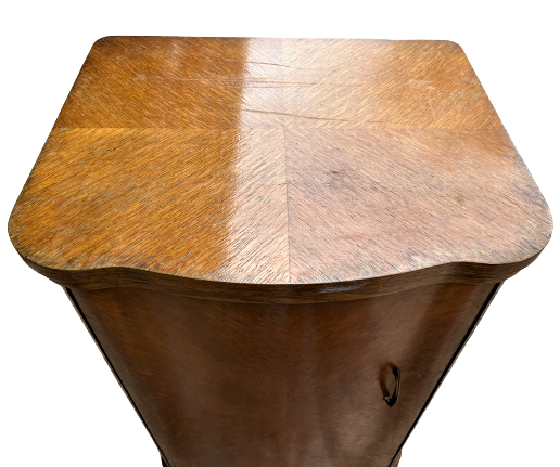 1960 NECCHİ BF SERİE MIRA DOLAPLI MASİF AHŞAP KASA METAL AYAKLI VE MOTORLU DİKİŞ EL MAKİNASİ İTALİA