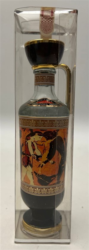 OUZONİS OUZO LİKİTHOS NO 10 50 ML MİNYATÜR İÇKİ LİKÖR ŞİŞESİ KAPAGI ACILMAMIŞ DOLU KOLEKSİYON 