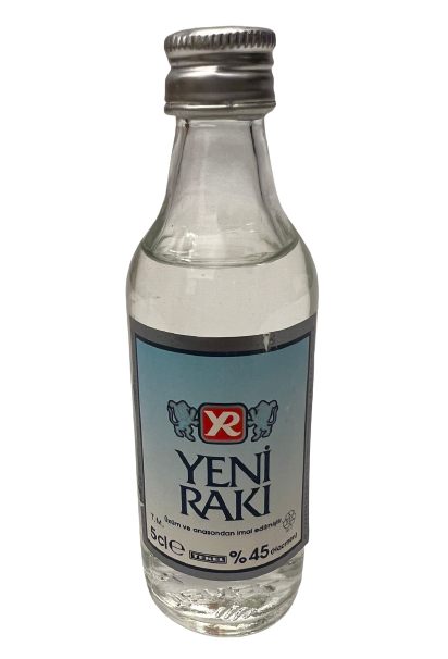 TEKEL YENİ RAKI 50 ML MİNYATÜR İÇKİ RAKI ŞİŞESİ KAPAGI ACILMAMIŞ DOLU KOLEKSİYON 