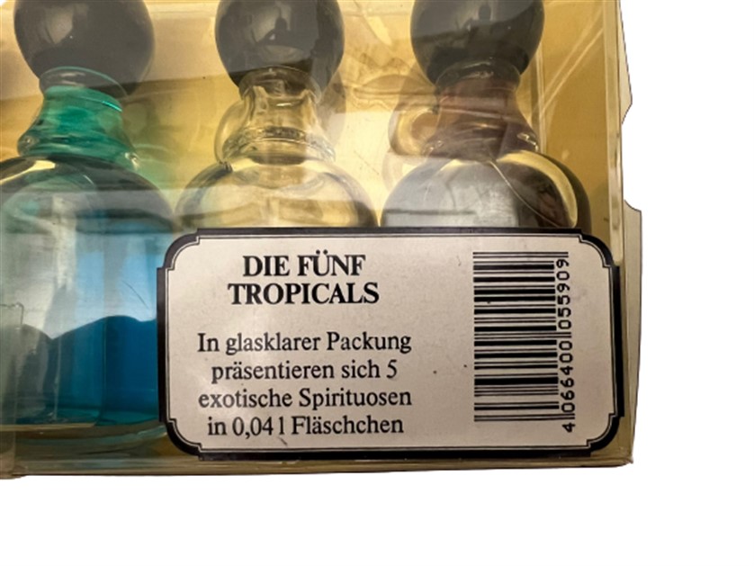 MORİTZ THİENELT HOLZBÜTTGEN 40 ML MİNYATÜR İÇKİ LİKÖR ŞİŞESİ KAPAGI ACILMAMIŞ DOLU KOLEKSİYON 