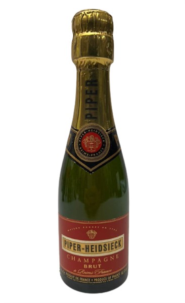 PIPER HEIDSIECH 190 ML MİNYATÜR İÇKİ ŞAMPANYA ŞİŞESİ KAPAGI ACILMAMIŞ DOLU KOLEKSİYON