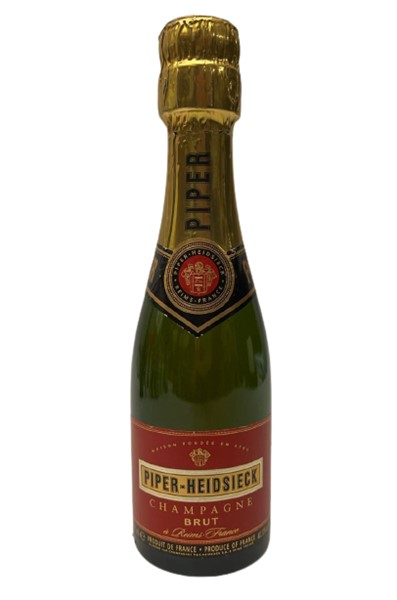 PIPER HEIDSIECH 190 ML MİNYATÜR İÇKİ ŞAMPANYA ŞİŞESİ KAPAGI ACILMAMIŞ DOLU KOLEKSİYON