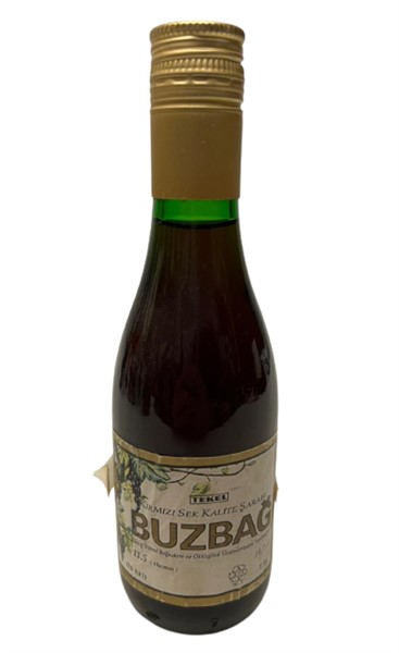 TEKEL BUZBAĞ ŞARAP 190 ML MİNYATÜR İÇKİ ŞARAP ŞİŞESİ KAPAGI ACILMAMIŞ DOLU KOLEKSİYON