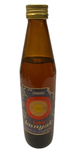 TEKEL TABİİ KANYAK 350 ML MİNYATÜR İÇKİ KONYAK ŞİŞESİ KAPAGI ACILMAMIŞ DOLU KOLEKSİYON