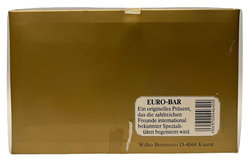 WİLKO BRENNEREİ KAARST  OPAL ŞİŞELERDE 4 LÜ 40 ML MİNYATÜR İÇKİ LİKÖR ŞİŞESİ KAPAGI ACILMAMIŞ DOLU KOLEKSİYON 