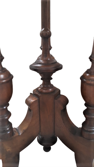 OSMANLI KAHVE ORTA SEHPA MASİF EL İŞÇİLİKLİ 60 CM YÜKSEKLİK 