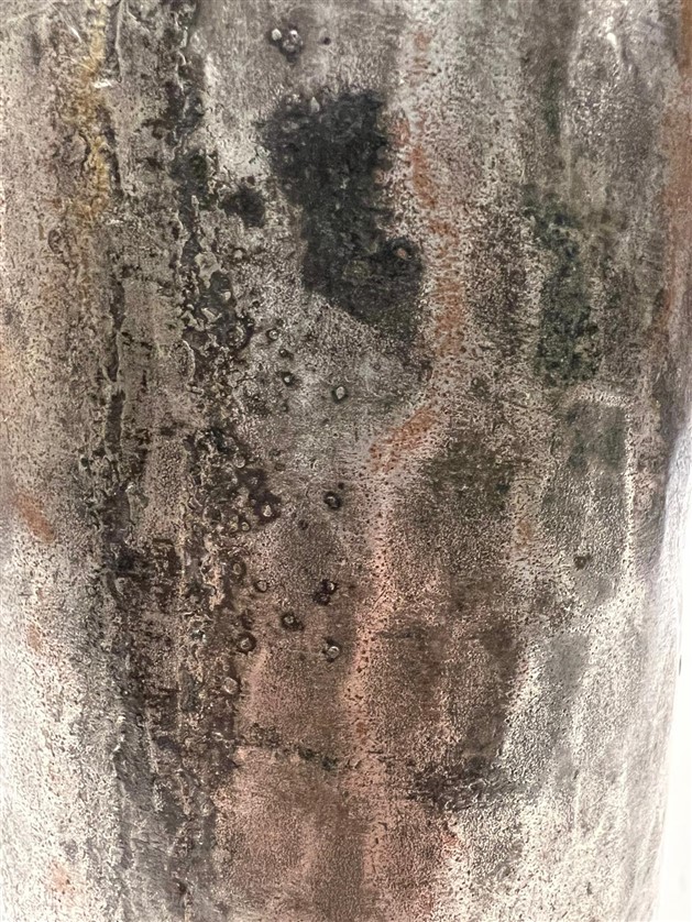 1900 OSMANLI MUTVAGINDA DONDURMA YAPIMINDA KULLANILAN USTA İŞİ DÖVME BAKIR AGZI  KAPAKLI DONDURMA YAPMA İC KABI