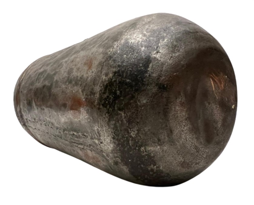 1900 OSMANLI MUTVAGINDA DONDURMA YAPIMINDA KULLANILAN USTA İŞİ DÖVME BAKIR AGZI  KAPAKLI DONDURMA YAPMA İC KABI