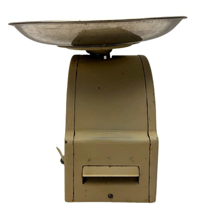 1950 KEFELİ  TICKA TAM MEKANİK İBRELİ 10 KG TARTABİLEN SORUNSUZ KALİBRE AYARLI TERAZİ 