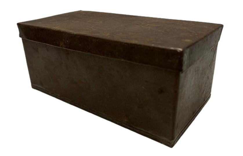 1920 KAPAKLI TENEKE METAL KUTU