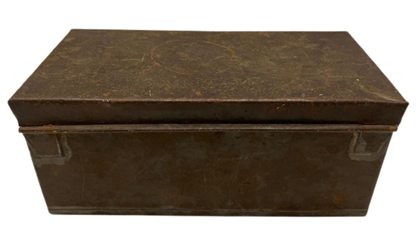 1920 KAPAKLI TENEKE METAL KUTU