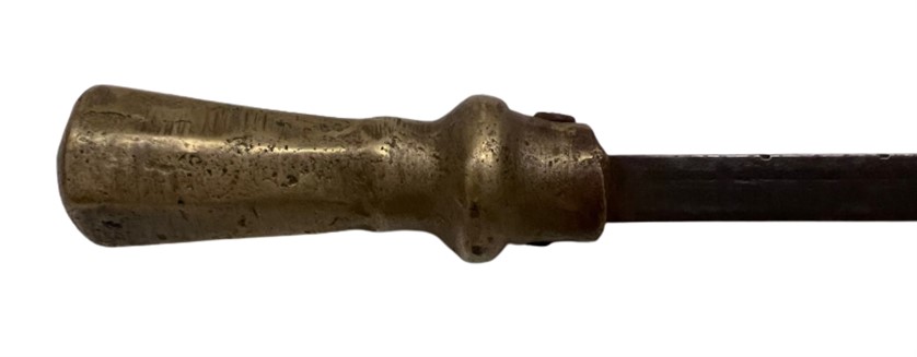 1880 OSMANLI PİRİNC VE  BAKIR TEK ZİNCİRLİ  TEK KEFELİ TOPTANCI TÜCCAR  KANTAR TERAZI