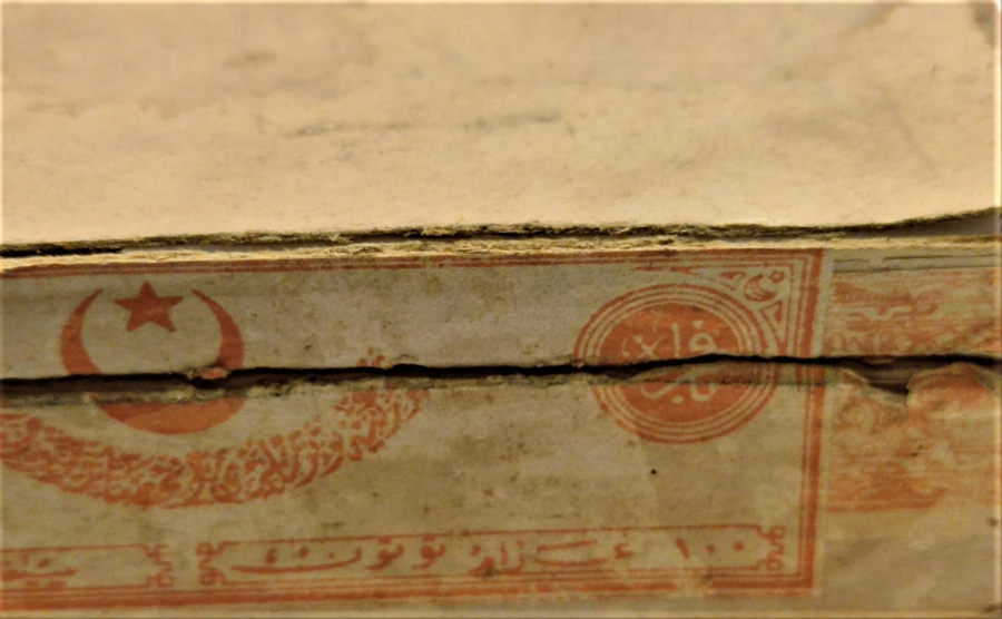 OSMANLI NADİR İNHİSARLAR KARTON KAPAKLI TÜTÜN KÜTUSU KUTUNUN  EKSİGİ YOKDUR AZ Bİ TOPARLANMAYLA SÜPER OLACAKDIR