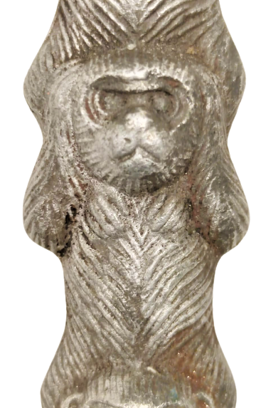  3 MAYMUNLU  GÖRMEDİM DUYMADIM SÖYLEMEDİM KAREKTERLİ KERATA  AYAKKABI ÇEKECEĞİ SAP KISMI DÖKÜM