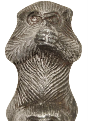  3 MAYMUNLU  GÖRMEDİM DUYMADIM SÖYLEMEDİM KAREKTERLİ KERATA  AYAKKABI ÇEKECEĞİ SAP KISMI DÖKÜM