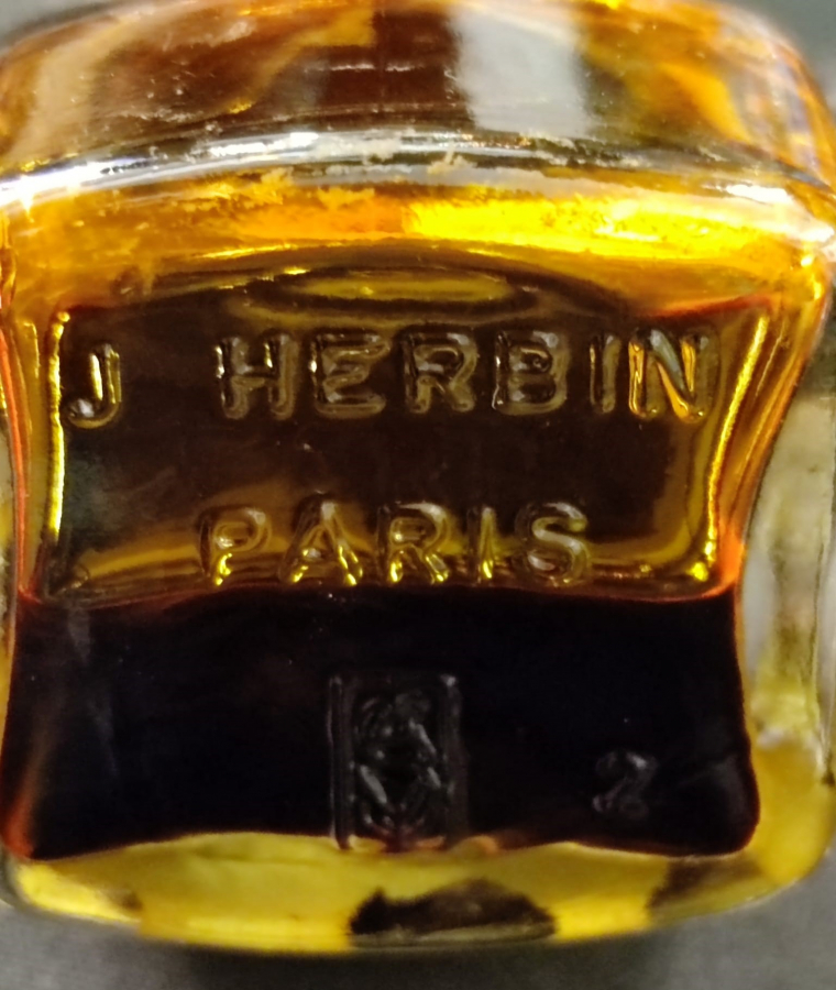 J.HERBIN PARİS MARKA ORANGE INDIEN MÜREKKKEP CAM KALEMLİKLİ HOKKA VE DİVİT KALEM UCU 