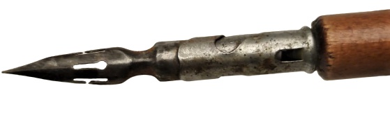 J.HERBIN PARİS MARKA ORANGE INDIEN MÜREKKKEP CAM KALEMLİKLİ HOKKA VE DİVİT KALEM UCU 