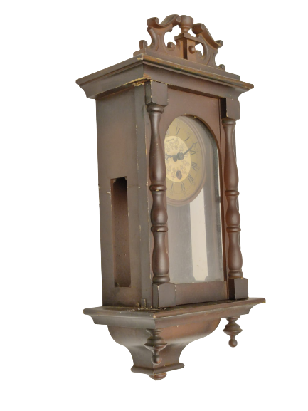 1950 STAGER  ALMAN SARKAÇLI UFAK BOYDA DUVAR SAATİ KURMALI MEKANİK WEST GERMANY ELDEN GECİRİLMESİ GEREKLİ