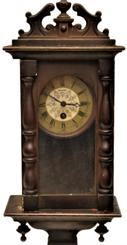 1950 STAGER  ALMAN SARKAÇLI UFAK BOYDA DUVAR SAATİ KURMALI MEKANİK WEST GERMANY ELDEN GECİRİLMESİ GEREKLİ