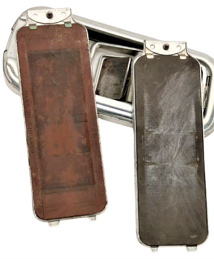 VINTAGE ROLLS RAZOR WHETTER COMPLETE MADE IN ENGLAND JİLET BİLEME APARATİ ALİMÜNYÜM KASA