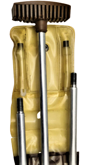 VINTAGE OUTERS ALUMINUM SHOTGUN , RIFLE CLEANING ROD MODEL NO 610 ALL GAUGES HARBİ TÜFEK TEMİZLEME APARATI