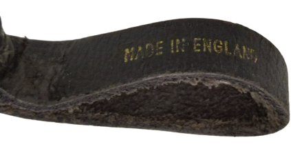 İNGİLİZ KAMCI AT YARIŞLARINDA JOKEYLERİN KULLANDIGI TAMAMI EL YAPIM EL DİKİŞ DERİ 