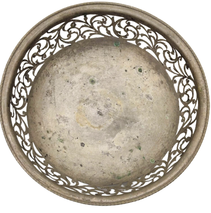 GÜMÜŞ KAPLAMA TESTERE EL İŞİ  ŞEKERLİK 