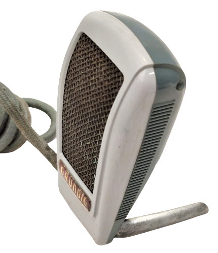 1950 GERMANY GRUNDIG GDM 15 VINTAGE MIC FOR OPEN REEL RECORDER TENEKE ORJİNAL KUTUSUNDA DİNAMİK MİKROFON