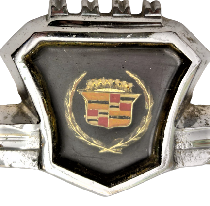 USA EMERİKAN CADİRLLAC ARABA ARKA BAGAJ KAPUT ARMASI PİRİN KROM KAPLAMA 