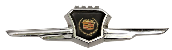 USA EMERİKAN CADİRLLAC ARABA ARKA BAGAJ KAPUT ARMASI PİRİN KROM KAPLAMA 