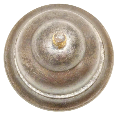 1940 RESEPSİYON İŞARET KAMPANA MEKANİK İŞARET MUSTLERİ GELDİ  ZİLİ METAL 