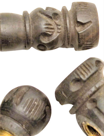 1950 USTA İŞİ GÜL AGACINDAN YAPILMIŞ CEŞİTLİ FORM ŞEKİLDE KULLANILAN AGIZLIK