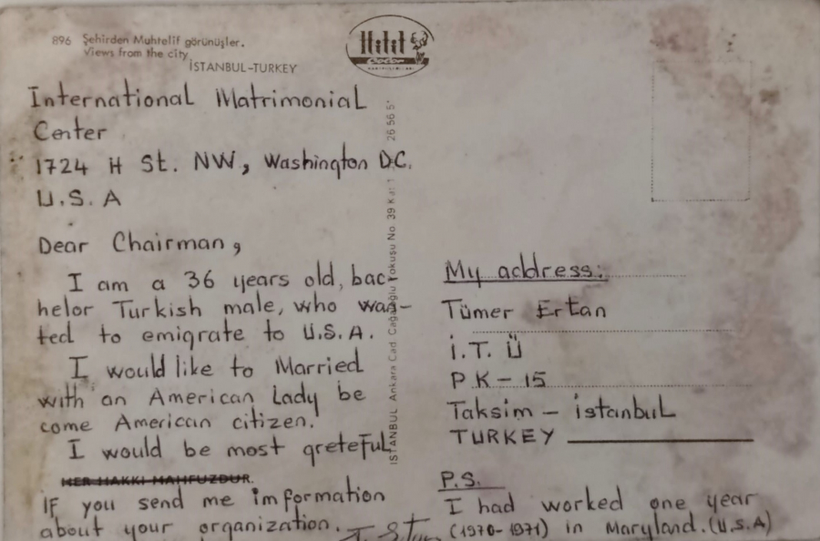 1970 İSTANBUL ŞEHİRDEN MUHTELİP GÖRÜNÜŞLER PARCALI  KARTPOSTAL RENKLİ OFSET BASKI ARKASI YAZILI