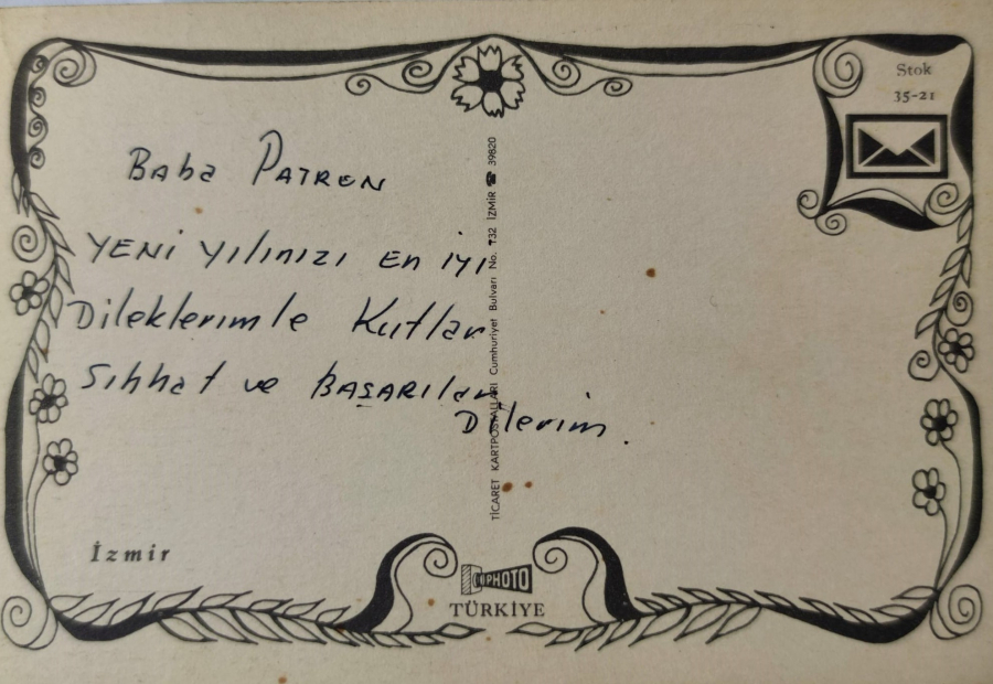 1970 İZMİR KARTPOSTAL RENKLİ OFSET BASKI ARKASI YAZILI POSTADAN GECMİŞ PHOTO KARTPOSTALLARI EN15 CM BOY10 CM